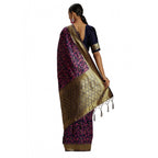 Generic Women's Banarasi silk Saree with Blouse (Multi, 5-6mtr)