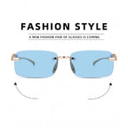 Generic Classic Unisex UV400 Protection Sunglasses (Gold)