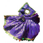 Generic Laddu Gopal Silk Dress Size: 0 To 6 (Blue)