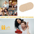 Generic Cotton Rope Drink Coasters 6 Pcs Set (Cream)