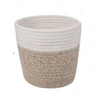 Generic Cotton Flower Pot With Out Lid (White-Kidi)