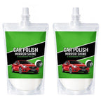 Generic Pack of 2 Car and Bike Polish Mirror Shine Liquid Pouches 100 ML
