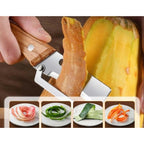 Generic Pack of 2 Multi Functional Vegetable Peeler (Multicolor)