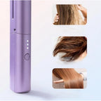 Generic Pack of 2 Rechargeable Mini Hair Straightener (Multicolor)