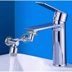 Generic Pack of 2 1080 Degree Rotate Faucet (Silver)