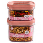 Generic Pack of 2 Switchers Airtight Storage Container Set 1250 ML (Pink)