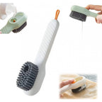 Generic Pack of 3 Soap Dispensing Cleaning Brush (Multicolor)