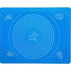 Generic Pack of 3 Silicone Roti Mat (Blue)