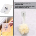 Generic Pack of 10 Plastic Wall Hook (Multicolor)